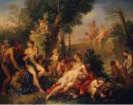 Natoire Charles-Joseph Bacchus and Ariadne  - Hermitage